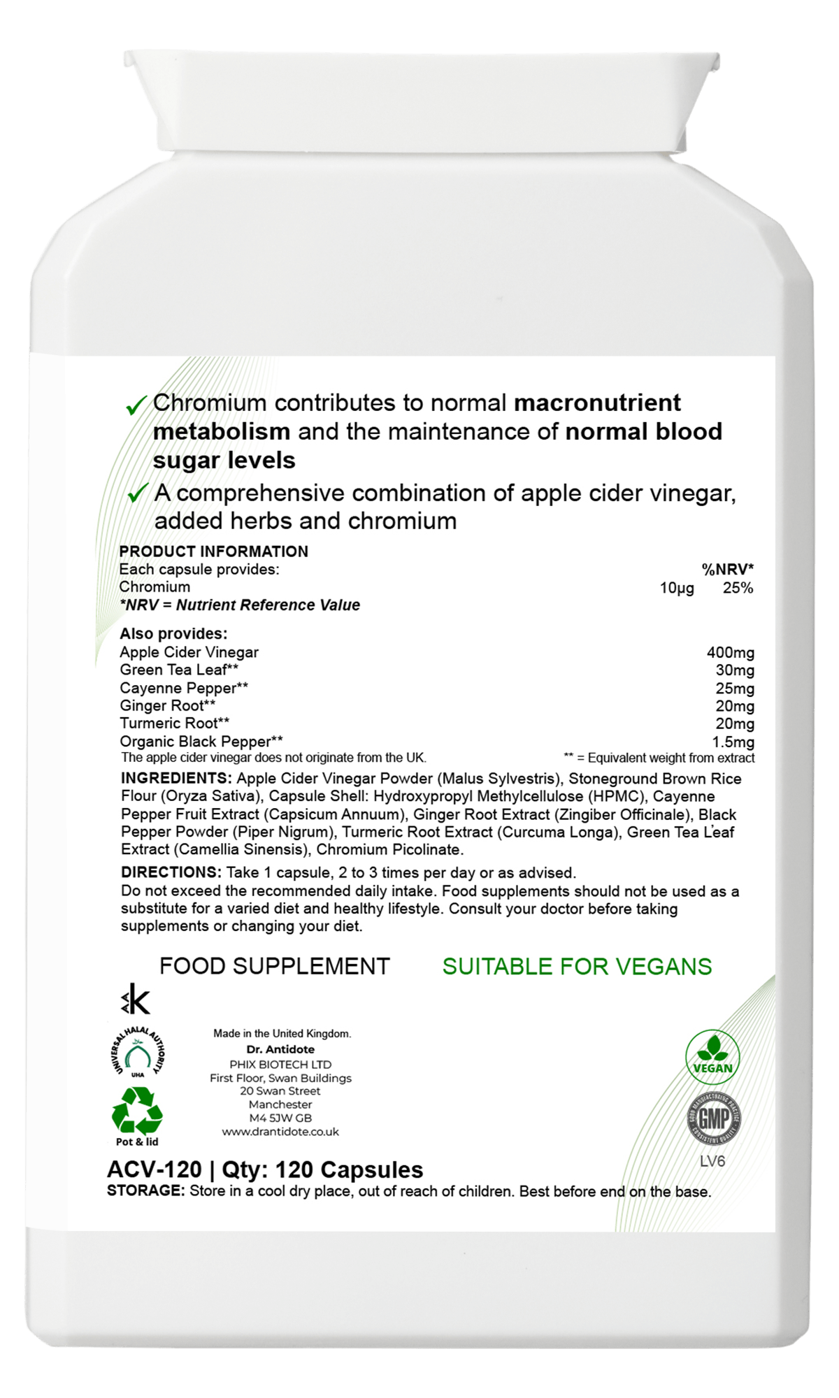 Apple Cider Formula