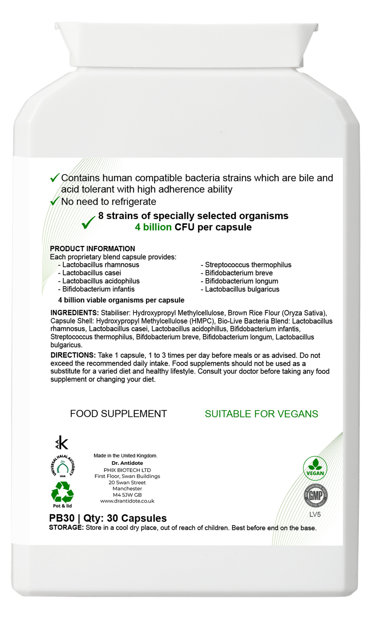 Multi Probiotic Flora Balance