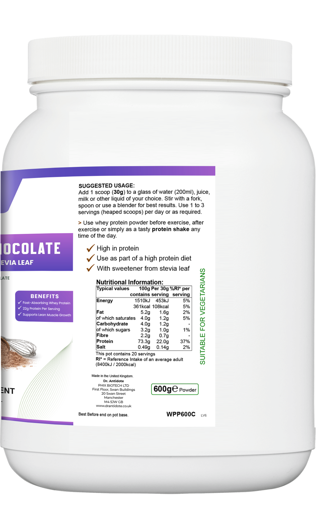 Whey Protein Chocolate