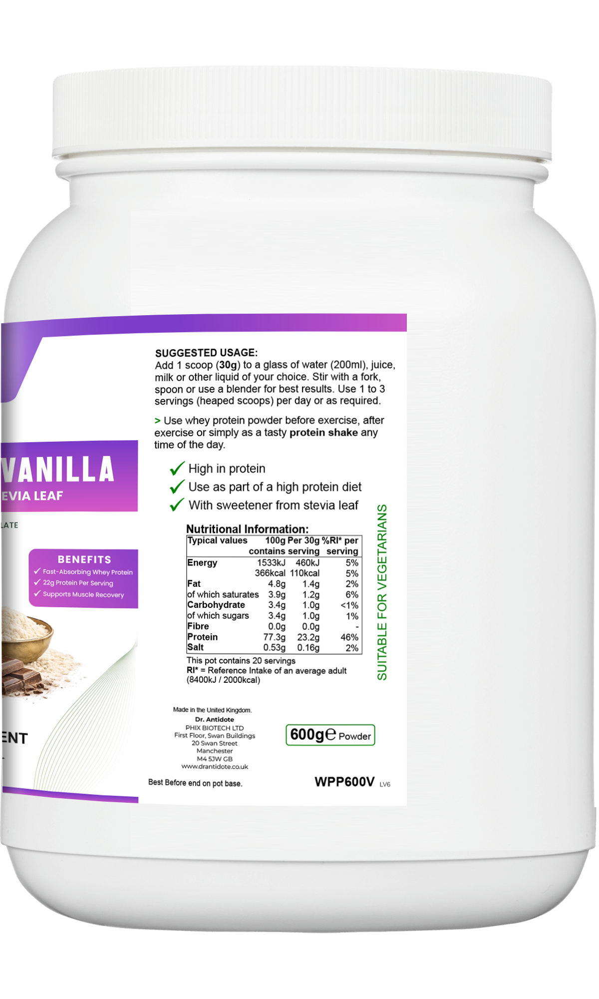 Whey Protein Vanilla
