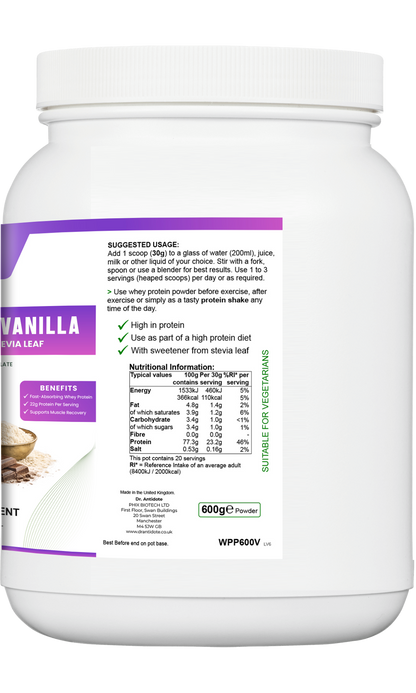Whey Protein Vanilla