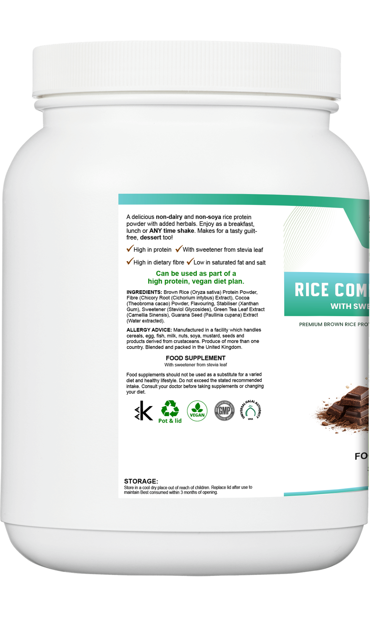 Rice Complete Chocolate