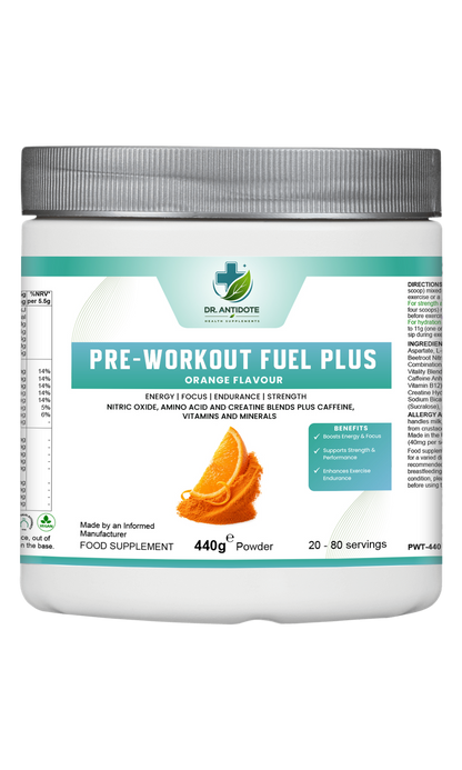 Pre-Workout Fuel Plus