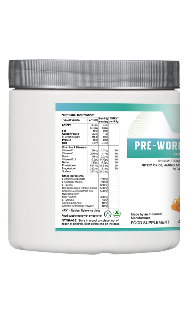Pre-Workout Fuel Plus
